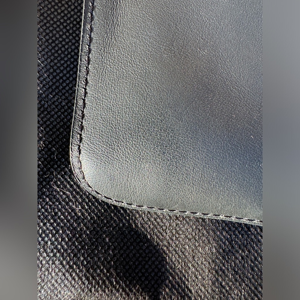 Fendi Monster Clutch Black Leather Gold hardware EUC RARE Collectible - Picture 9 of 11